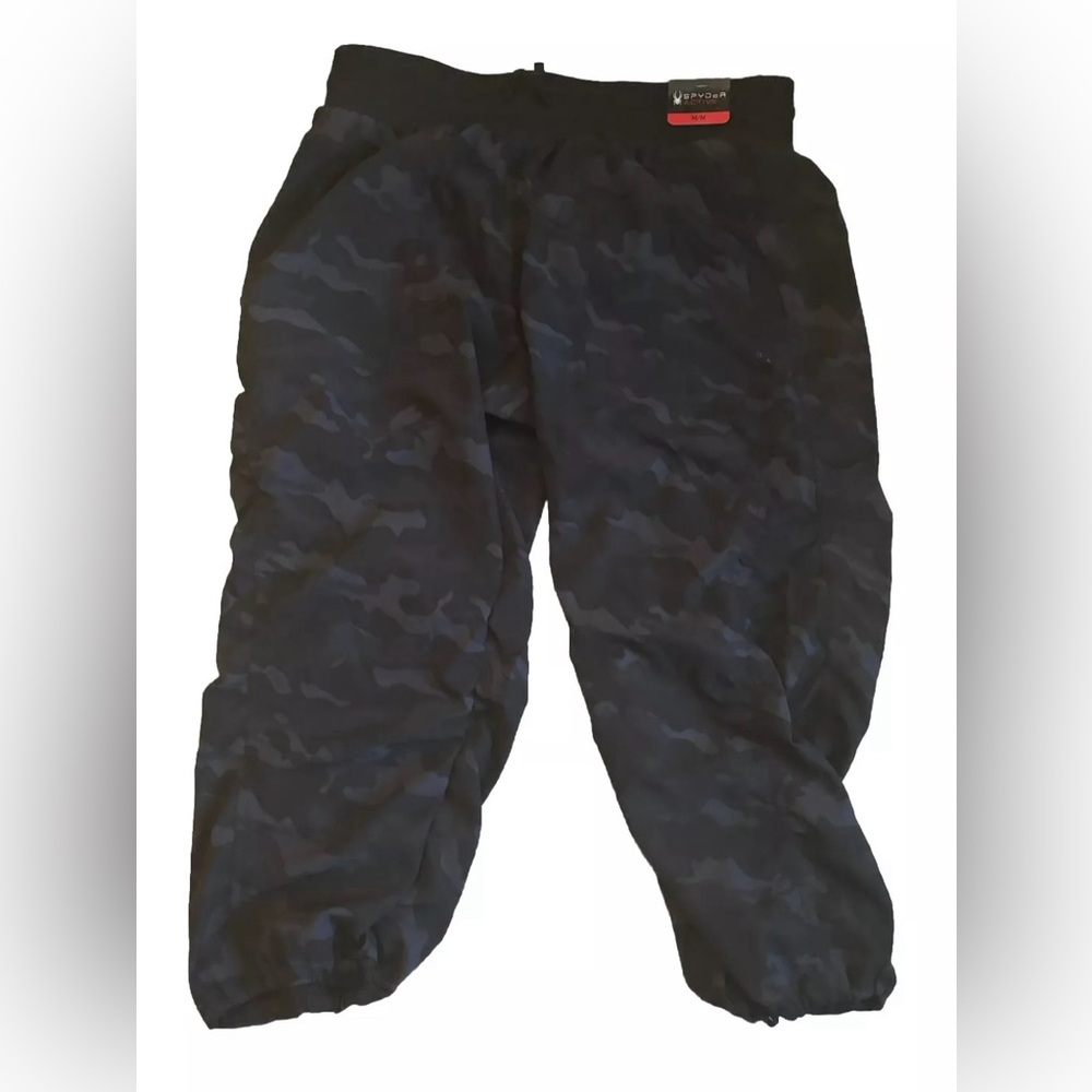 Spyder Jogger Pants Black Camo Ladies’ Medium
